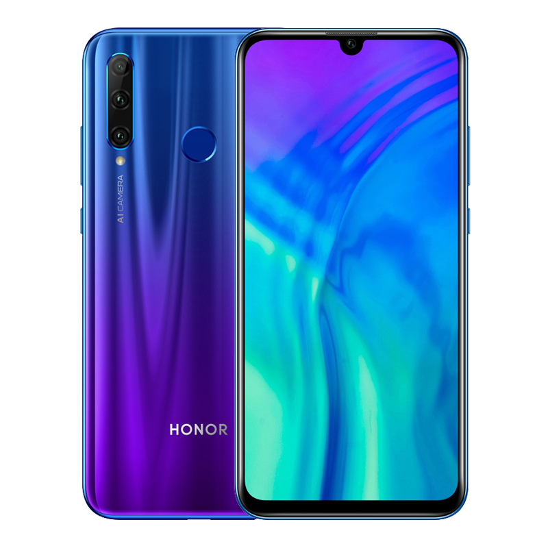 华为荣耀20i全网通版渐变蓝4gb128gb